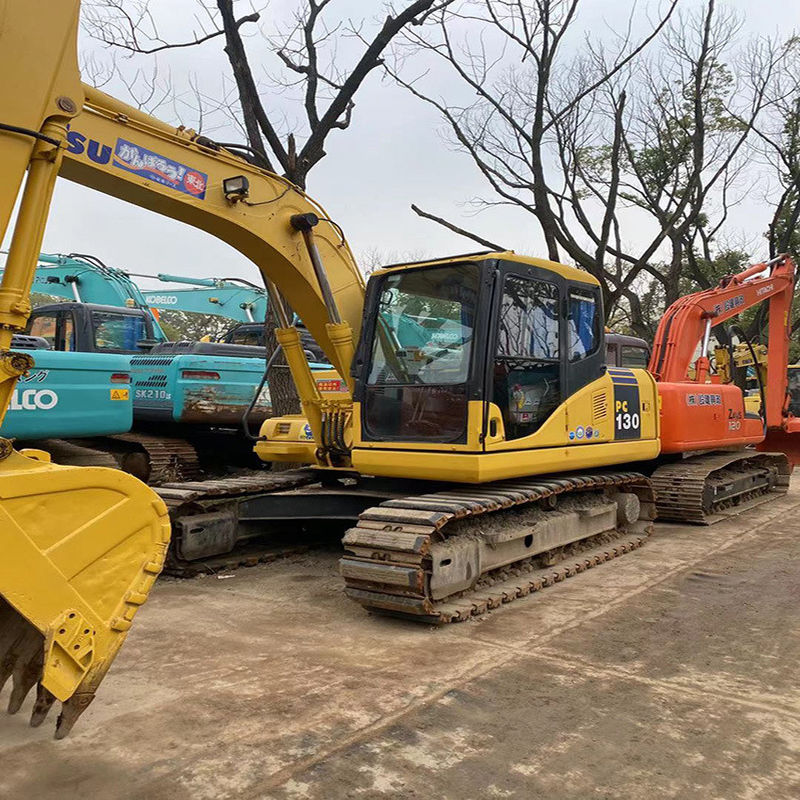 इस्तेमाल किया खुदाई मशीन कोमात्सु pc120 pc130 pc140 pc200 pc300 उच्च गुणवत्ता और कम कीमत के साथ गर्म बिक्री पर शंघाई में