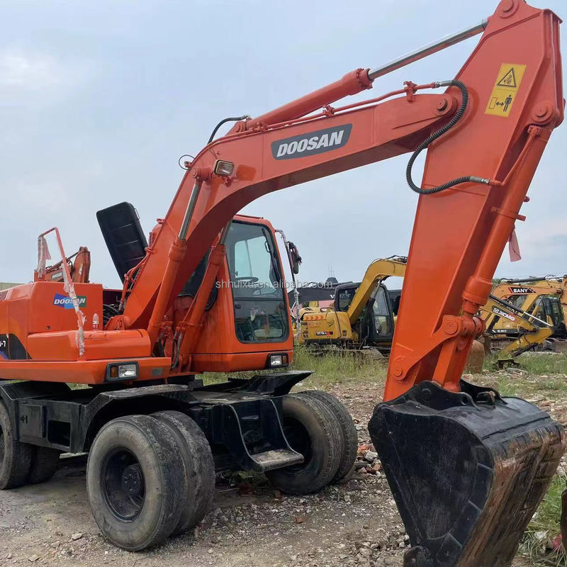 चीन पहिया उत्खनन Doosan 150 दूसरे हाथ उत्खनन भारी मशीन बड़े उत्खनन