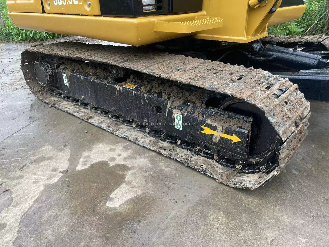 CAT MACHINE नया संस्करण जापानी मूल इस्तेमाल किया छोटा खुदाई CAT 305.5E 5.5TON हाइड्रोलिक लाइन के साथ खुदाई