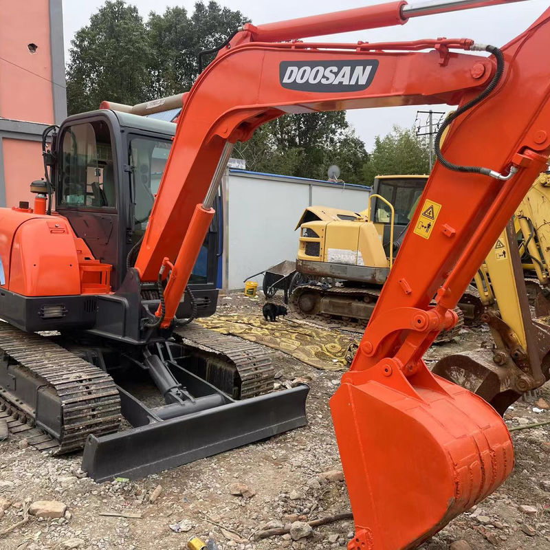 उत्खनन क्रॉलर Doosan DH60-7 छोटे खुदाई मशीनें इस्तेमाल किया उत्खनन सेकंड हैंड हाइड्रोलिक उत्खनन
