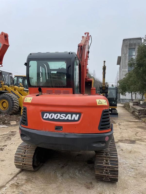 Doosan DX60 खुदाई मशीनों के लिए मिनी खुदाई बिक्री मिनी प्रयुक्त मिनी खुदाई मशीन