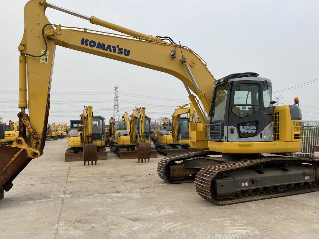 कोमात्सु प्रयुक्त खुदाई मशीन KOMATSU PC228US जापान मूल/दूसरा हाथ हाइड्रोलिक क्रॉलर खुदाई अच्छी गुणवत्ता कोमात्सु खुदाई
