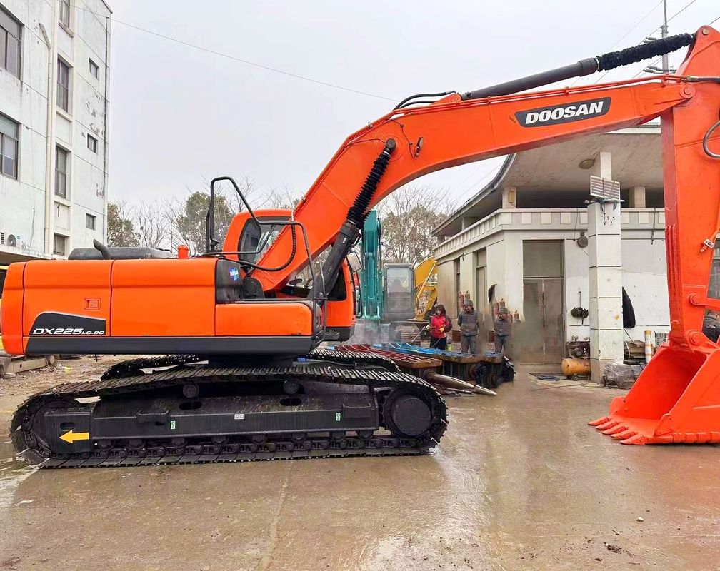 सेकंड हैंड एक्सकेवेटर Doosan DX225LC-9 DX70 DX225 DH55 DX60/पहिया एक्सकेवेटर प्रयुक्त मशीनरी भारी उपकरण