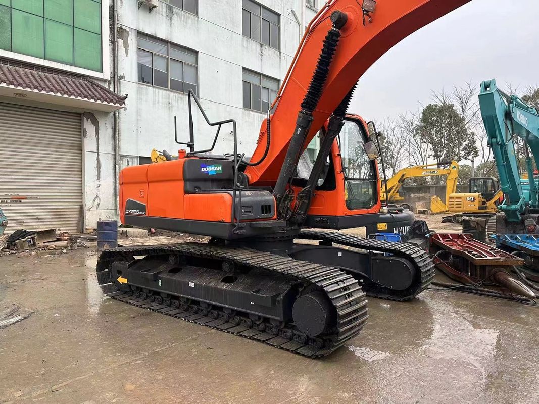 सेकंड हैंड एक्सकेवेटर Doosan DX225LC-9 DX70 DX225 DH55 DX60/पहिया एक्सकेवेटर प्रयुक्त मशीनरी भारी उपकरण