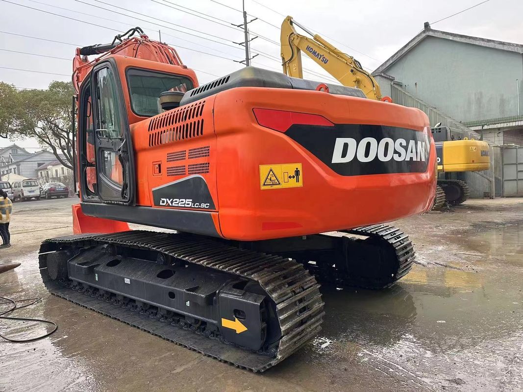 सेकंड हैंड एक्सकेवेटर Doosan DX225LC-9 DX70 DX225 DH55 DX60/पहिया एक्सकेवेटर प्रयुक्त मशीनरी भारी उपकरण
