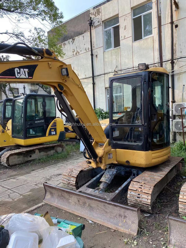 जापान मूल द्वितीय हाथ अच्छी गुणवत्ता वाले हाइड्रोलिक क्रॉलर खुदाई CAT307C 7T/उपयोगी मिनी खुदाई CAT307C सस्ती कीमत