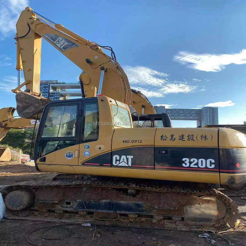 प्रयुक्त CAT 320d खुदाई मशीन सेकंड हैंड खुदाई मशीन CAT320C गर्म बिक्री CAT 303 cat 306 खुदाई मशीन