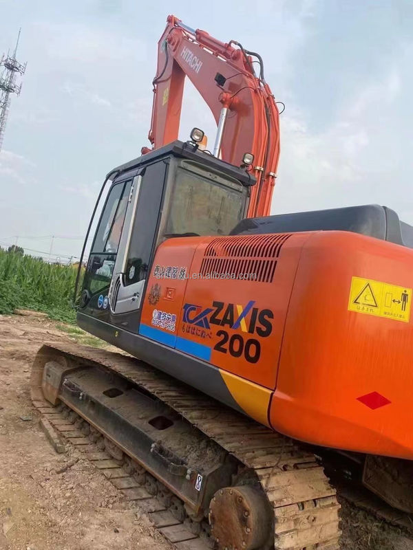 हिताची स्टॉक में हिताची ZX200-3 सेकंड हैंड हाइड्रोलिक क्रॉलर खुदाई अच्छी स्थिति/उपयोगी खुदाई मशीन हिताची ZX200-3 सस्ती कीमत