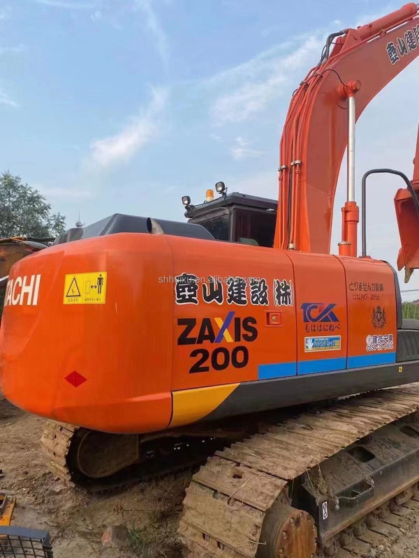 हिताची स्टॉक में हिताची ZX200-3 सेकंड हैंड हाइड्रोलिक क्रॉलर खुदाई अच्छी स्थिति/उपयोगी खुदाई मशीन हिताची ZX200-3 सस्ती कीमत
