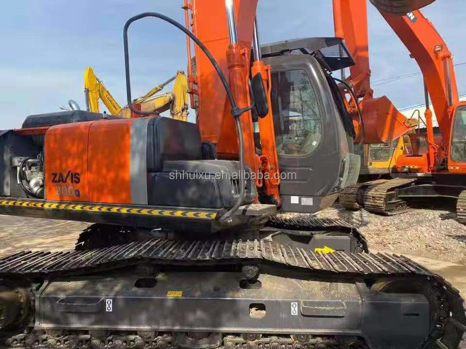 हिताची स्टॉक में अच्छी स्थिति में हिताची ZX200-5 सेकंड हैंड हाइड्रोलिक क्रॉलर खुदाई/उपयोगी खुदाई मशीन हिताची ZX200-5 सस्ती कीमत