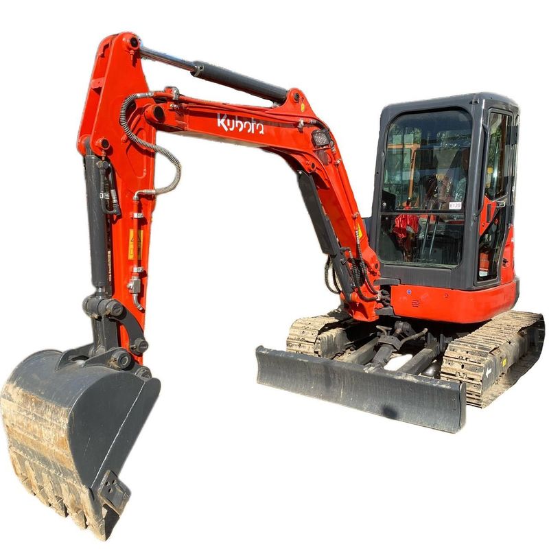 जापान गुणवत्ता प्रयुक्त खुदाई Kubota 161 छोटे 6.1 टन मिनी दूसरे हाथ क्रॉलर खुदाई