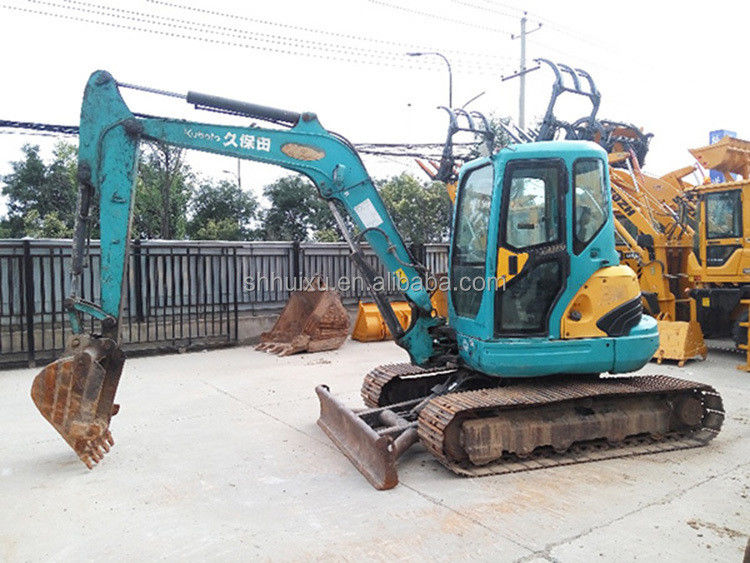 जापान गुणवत्ता प्रयुक्त खुदाई Kubota 161 छोटे 6.1 टन मिनी दूसरे हाथ क्रॉलर खुदाई