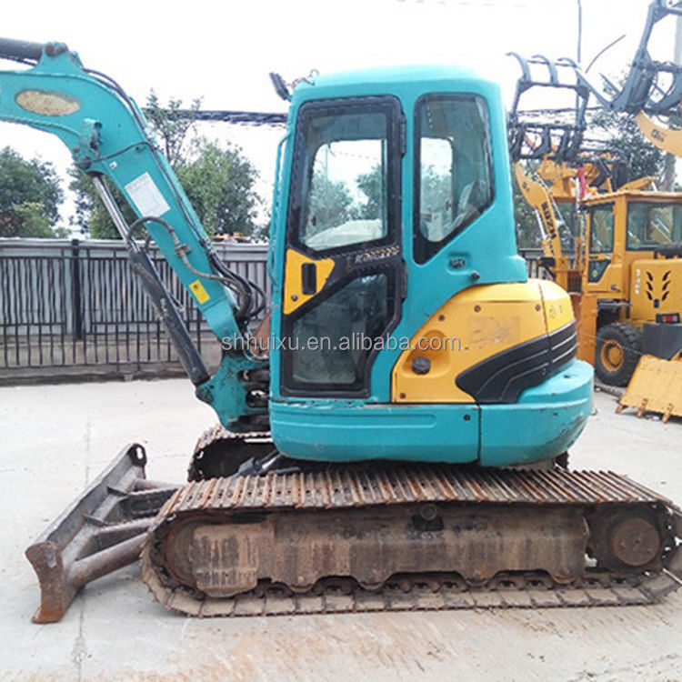 जापान गुणवत्ता प्रयुक्त खुदाई Kubota 161 छोटे 6.1 टन मिनी दूसरे हाथ क्रॉलर खुदाई
