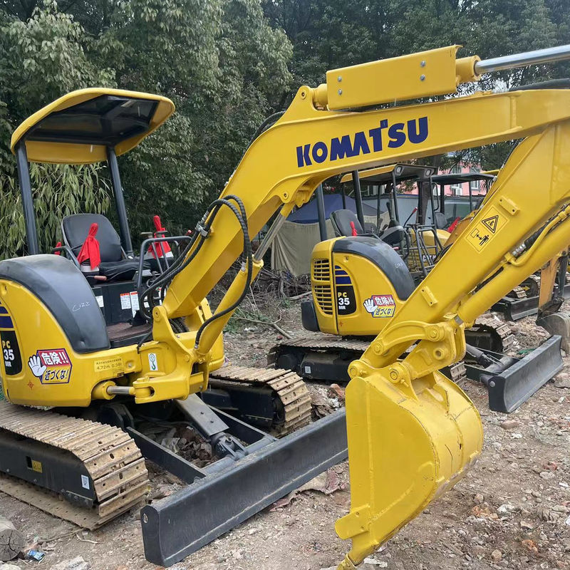 उपयोग किया गया उत्कृष्ट स्थिति में Komatsu pc35 अब स्टॉक में, उपयोग किया Komatsu खुदाई मशीन, Komatsu pc35 pc55 pc56 pc70 चीन सस्ते खुदाई मशीन