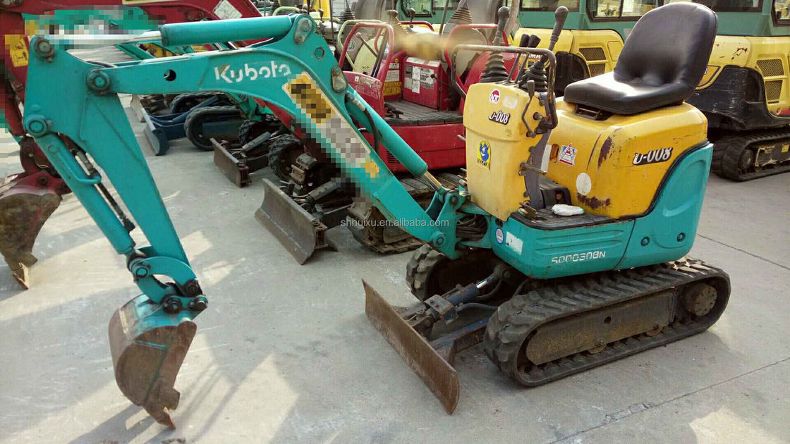 सेकंड हैंड हाइड्रोलिक क्रॉलर Excavator Kubota08 उच्च गुणवत्ता/उपयोगी मिनी खुदाई Kubota08 जापान मूल सस्ती कीमत