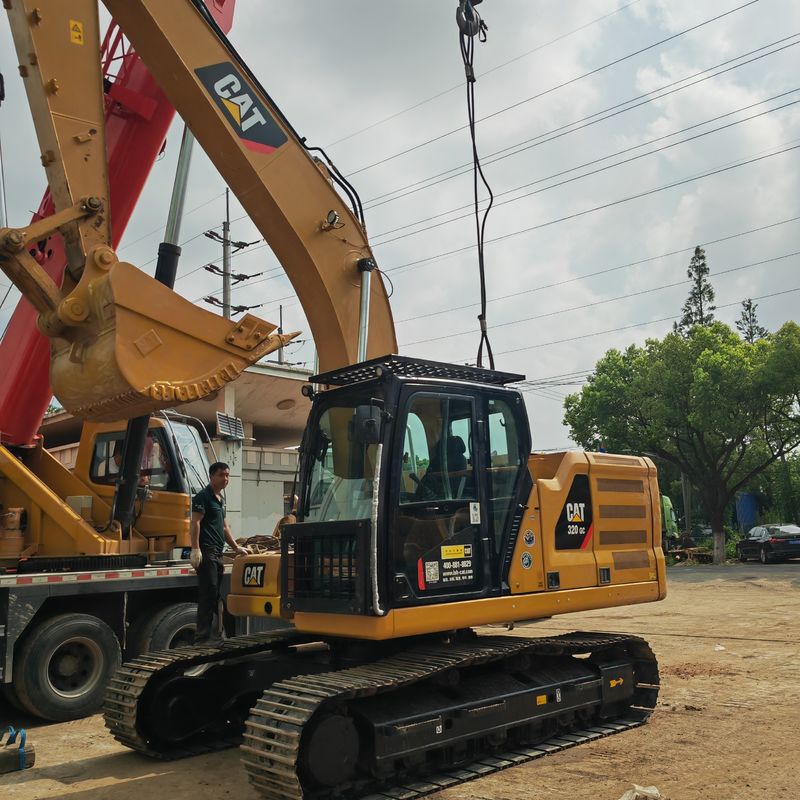 प्रयुक्त हाइड्रोलिक खुदाई मशीन CAT320D 330 320GC सेकंड हैंड क्रॉलर खुदाई मशीन/कैटरपिलर प्रयुक्त निर्माण मशीनरी