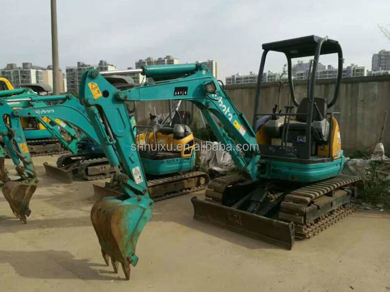 सेकंड हैंड हाइड्रोलिक क्रॉलर Excavator Kubota25 उच्च गुणवत्ता/उपयोगी मिनी खुदाई Kubota25 जापान मूल सस्ती कीमत