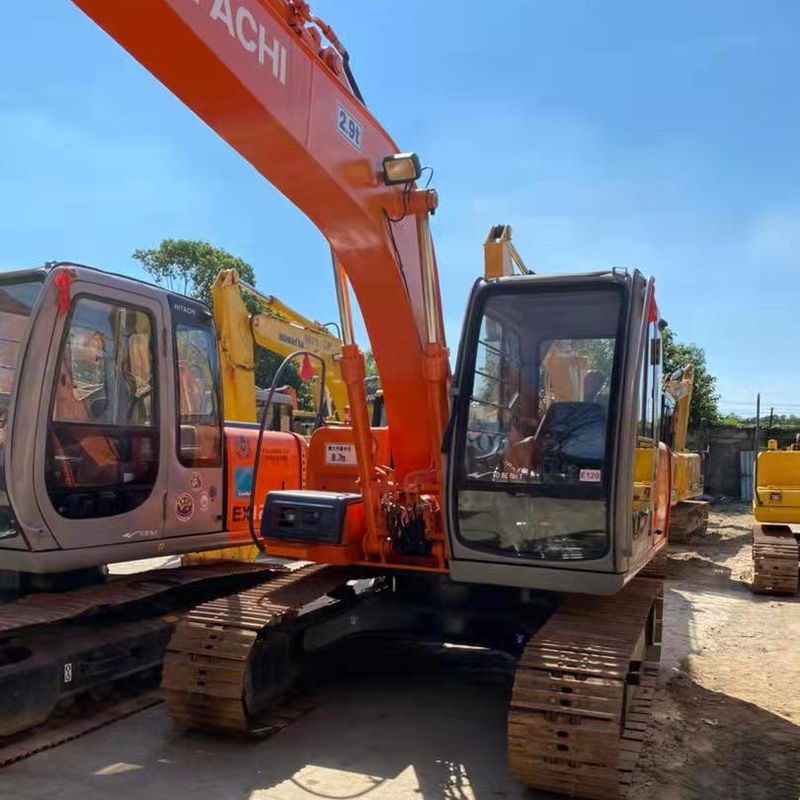 बेस्टसेलर HITACHI ex120 हाइड्रोलिक क्रॉलर खुदाई मशीन दूसरा हाथ अच्छी गुणवत्ता/उपयोगी खुदाई मशीन HITACHI ex120 गर्म बिक्री