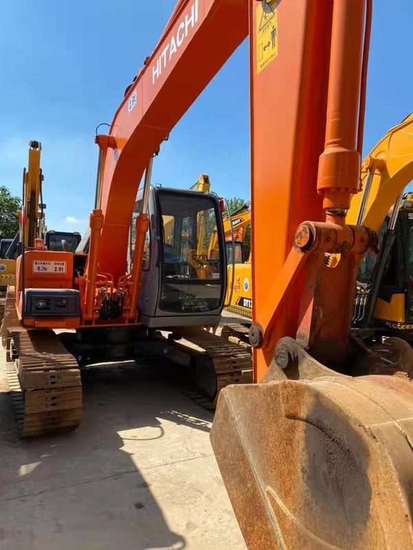 बेस्टसेलर HITACHI ex120 हाइड्रोलिक क्रॉलर खुदाई मशीन दूसरा हाथ अच्छी गुणवत्ता/उपयोगी खुदाई मशीन HITACHI ex120 गर्म बिक्री