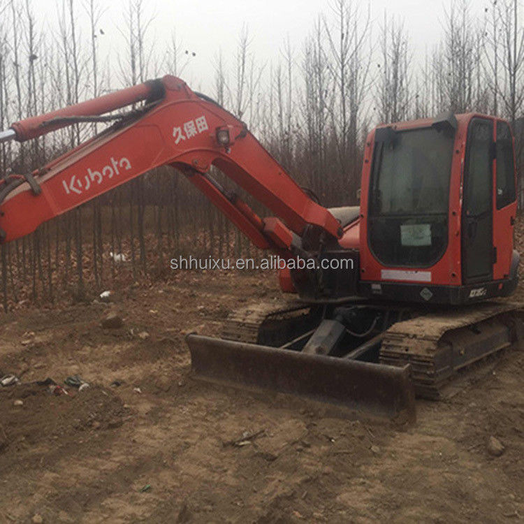उच्च गुणवत्ता वाले प्रयुक्त मिनी खुदाई Kubota185 जापान मूल सस्ती कीमत दूसरे हाथ हाइड्रोलिक क्रॉलर खुदाई