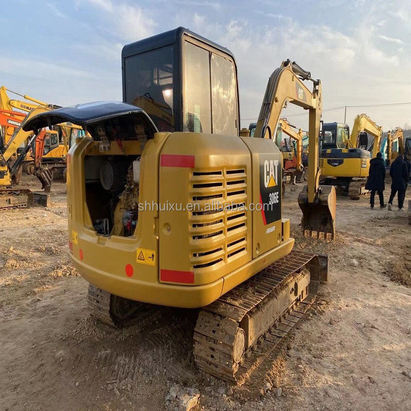 प्रयुक्त निर्माण मशीन क्रॉलर खुदाई मशीन Cat306e अच्छी गुणवत्ता सस्ती कीमत/सेकंड हैंड मिनी Cat306e जापानी ब्रांड