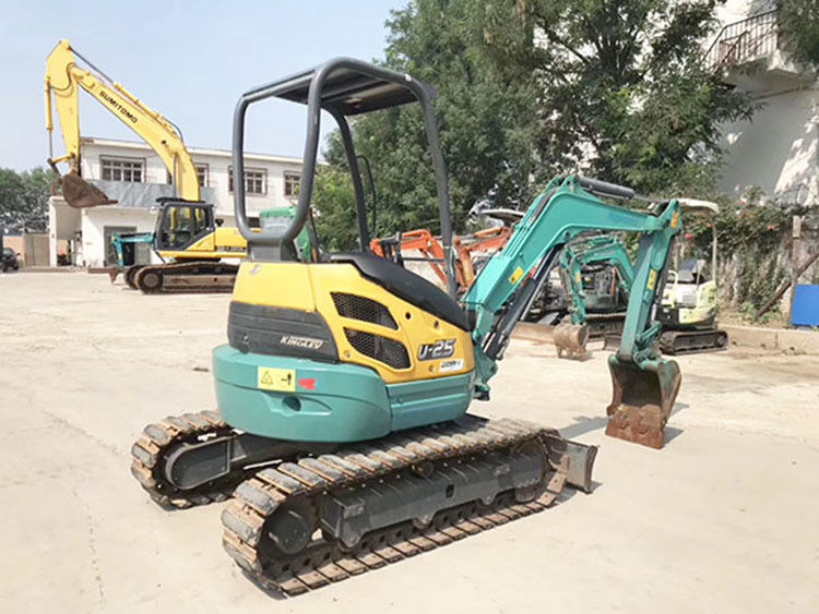 क्रॉलर खुदाई मशीन प्रयुक्त KUBOTA25 KXU25/ दूसरा हाथ जापान इंजन KUBOTA KX25 KX U25 25U