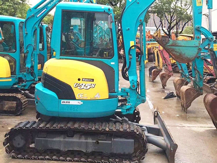 क्रॉलर खुदाई मशीन प्रयुक्त KUBOTA35 KXU35/ दूसरा हाथ जापान इंजन KUBOTA KX35 KX U35 35