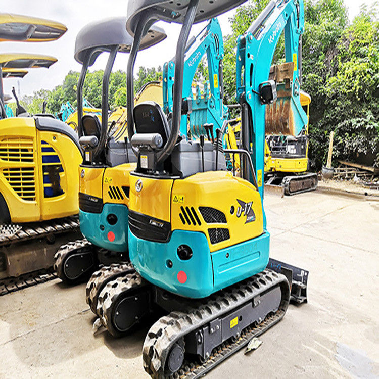इस्तेमाल किया 2T Kubota U17 हाइड्रोलिक क्रॉलर खुदाई निर्माण पर छूट मूल्य के साथ उच्च गुणवत्ता है