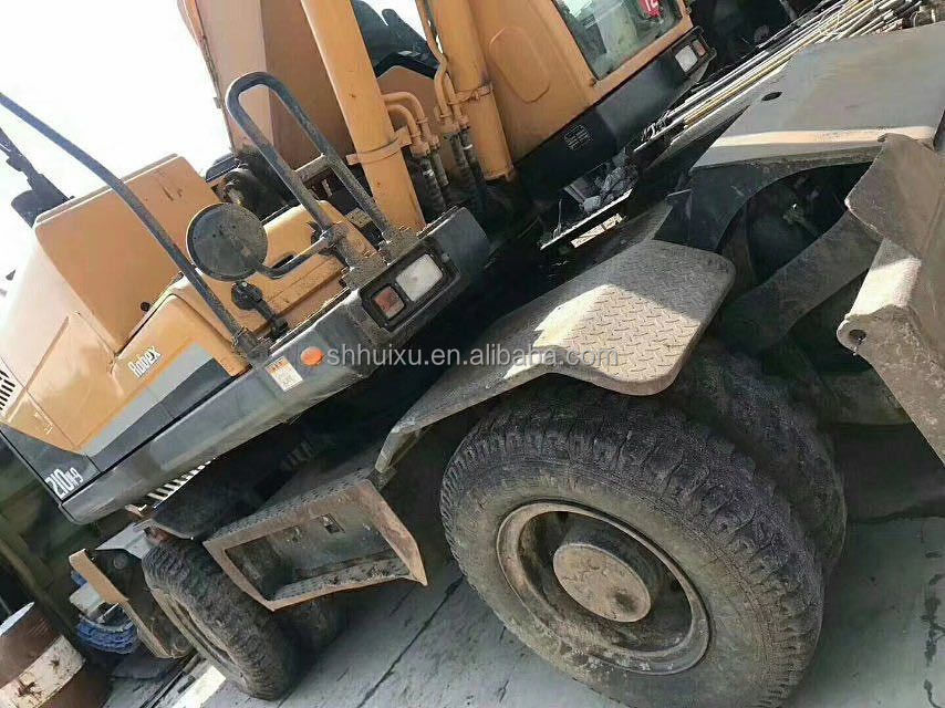 कोरिया मूल 2014 इस्तेमाल किया हुआंडई r210w-9 पहिया खुदाई/टायर मशीन R210w-9 हुंडई बिक्री के लिए