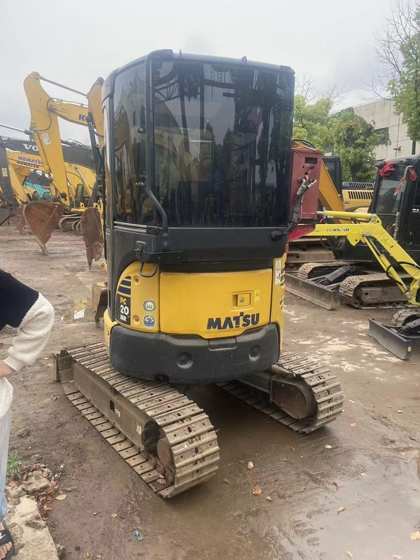 चीन उद्यान उत्खनन Komatsu PC20 केबिन के साथ कृषि मशीनरी उपकरण के लिए मिनी उत्खनन