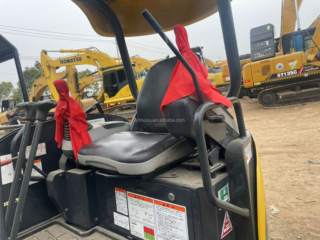स्टॉक में कम कीमत मिनी खुदाई खुदाई Komatsu PC20 बिना कैब खुदाई जापान प्रयुक्त Komatsu हाइड्रोलिक मिनी खुदाई क्रॉलर
