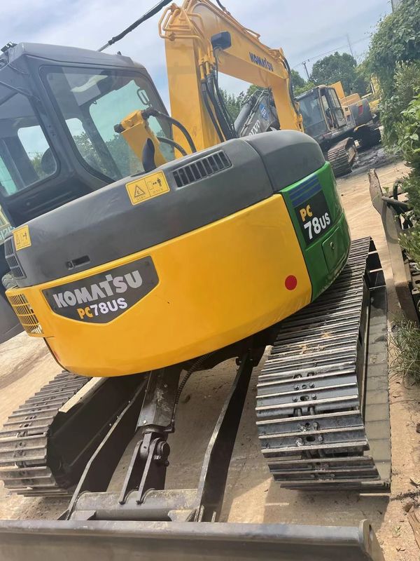 चीन उद्यान उत्खनन Komatsu PC70-8 प्रयुक्त मशीनरी छोटे उत्खनन कीमत प्रयुक्त कृषि मशीनरी उपकरण