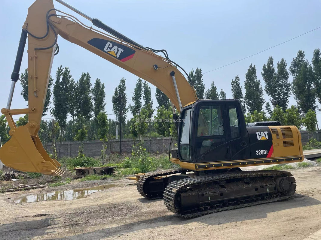 सेकंड हैंड अच्छी गुणवत्ता की खुदाई मशीन Cat320D जापान के मूल के साथ स्टॉक में EPA Caterpillar के साथ इस्तेमाल किया कैटरपिलर खुदाई मशीन