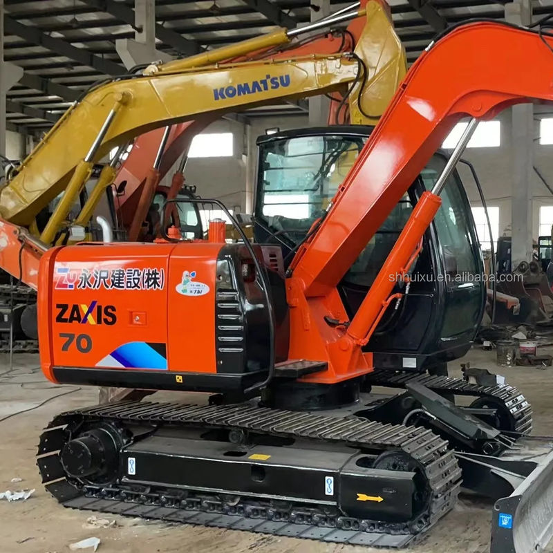प्रयुक्त खुदाई मशीन HITACHI ZX60 ZX70 निर्माण मशीनरी उत्कृष्ट प्रदर्शन कम कीमत