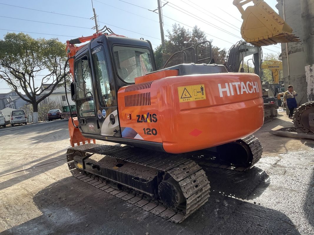 सेकंड हैंड मशीन प्रयुक्त खुदाई मशीन HITACHI 120 कम कीमत पर बिक्री के लिए
