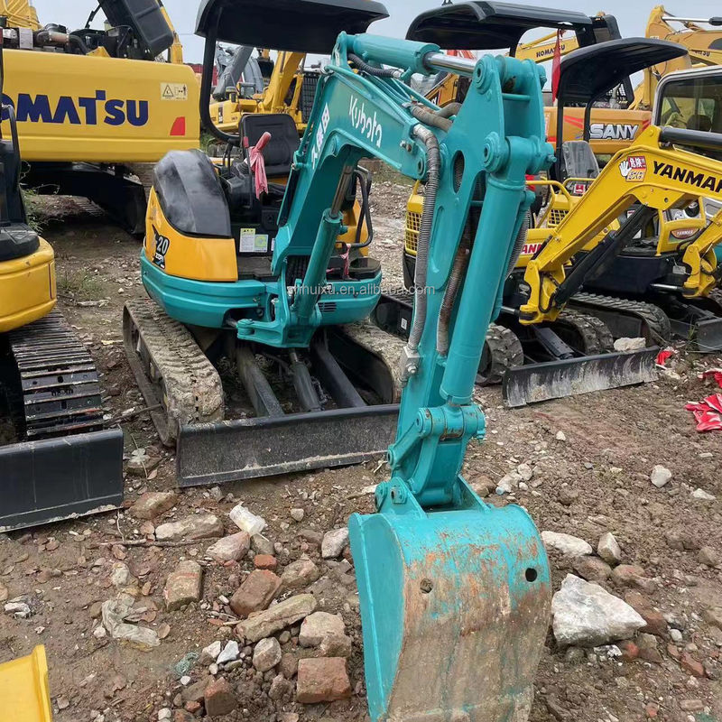 कम काम के घंटों के लिए बिक्री के लिए इस्तेमाल किया खुदाई Kubota U20 मशीन खुदाई इस्तेमाल किया हाइड्रोलिक खुदाई इस्तेमाल किया