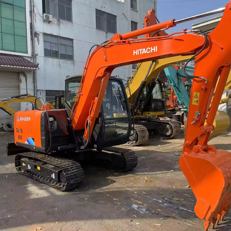 मूल कारखाना निर्मित गुणवत्ता hitachi इस्तेमाल किया zx60 6 टन मिनी खुदाई मशीनों 60T hitachi मशीनरी कारखाने की कीमत