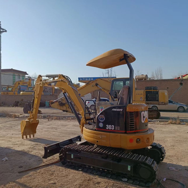 इस्तेमाल किया मिनी खुदाई CAT303 बिना ड्राइविंग टैक्सी हाथ पृथ्वी खुदाई चीन मिनी खुदाई