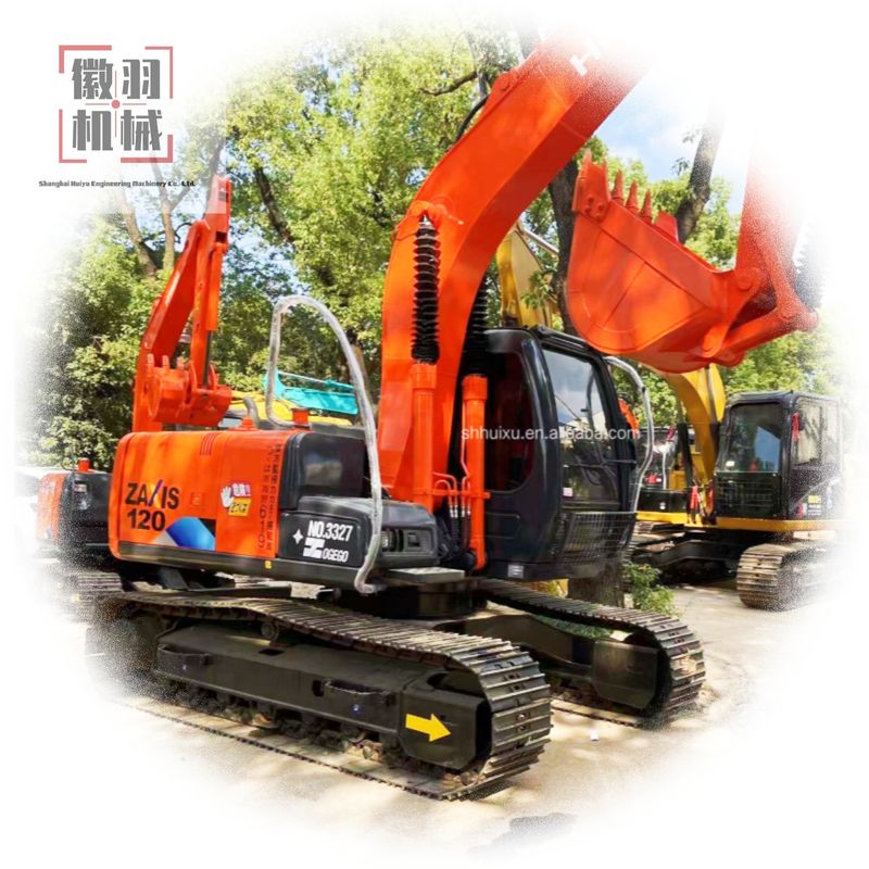 क्रॉलर प्रयुक्त खुदाई मशीन HITACHI ZX120 खुदाई मशीन HITACHI ZX60 ZX70 ZX120 ZX130 निर्माण उपकरण