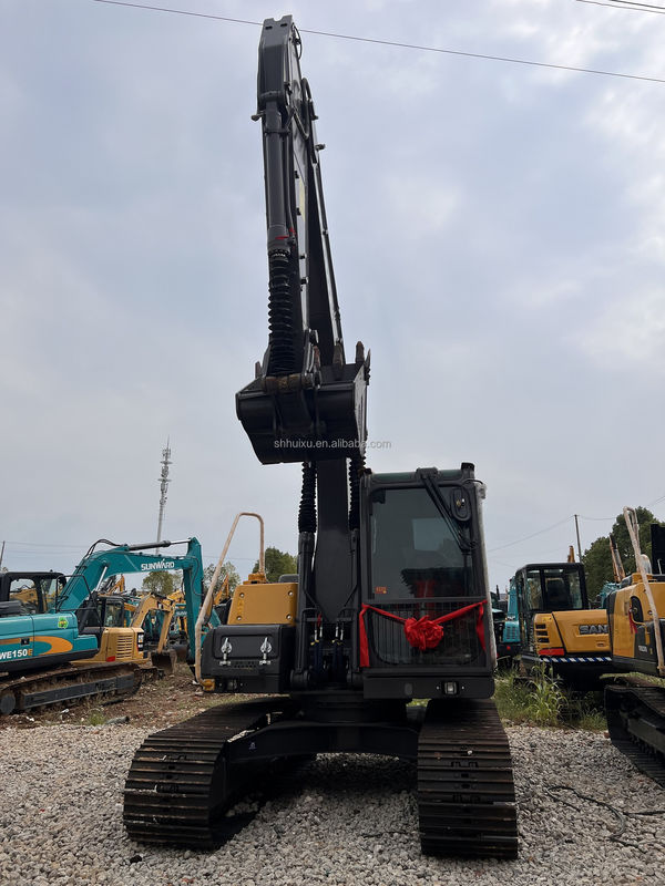 प्रयुक्त खुदाई मशीन वोल्वो 140 खुदाई मशीन दूसरा हाथ 14000KG 0.19m3 बाल्टी क्षमता