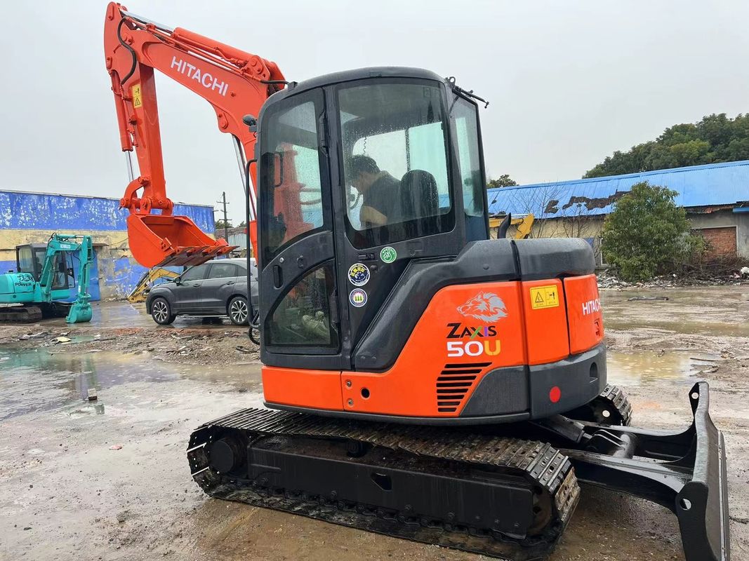 इस्तेमाल किया खुदाई मशीन Hitachi50U/उपयोग किया मिनी खुदाई मशीन Hitachi zx50u दूसरा हाथ सबसे अच्छी कीमत इस्तेमाल किया खुदाई मशीन Hitachi zx50