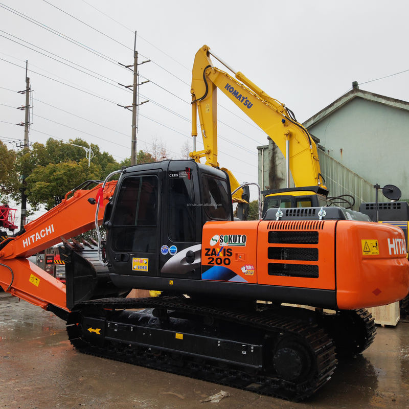 HITACHI ZX200 20TN खुदाई मशीन अन्य निर्माण मशीनरी HITACHI ZX200 ZX120 ZX160 खुदाई मशीन चीन निर्यात प्रयुक्त खुदाई मशीन