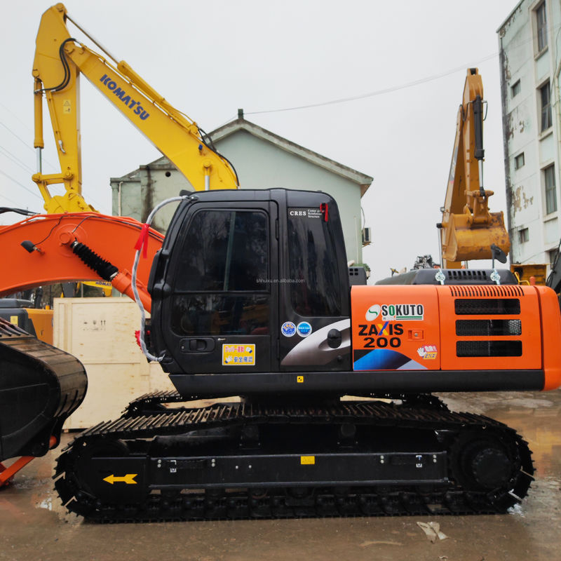 HITACHI ZX200 20TN खुदाई मशीन अन्य निर्माण मशीनरी HITACHI ZX200 ZX120 ZX160 खुदाई मशीन चीन निर्यात प्रयुक्त खुदाई मशीन