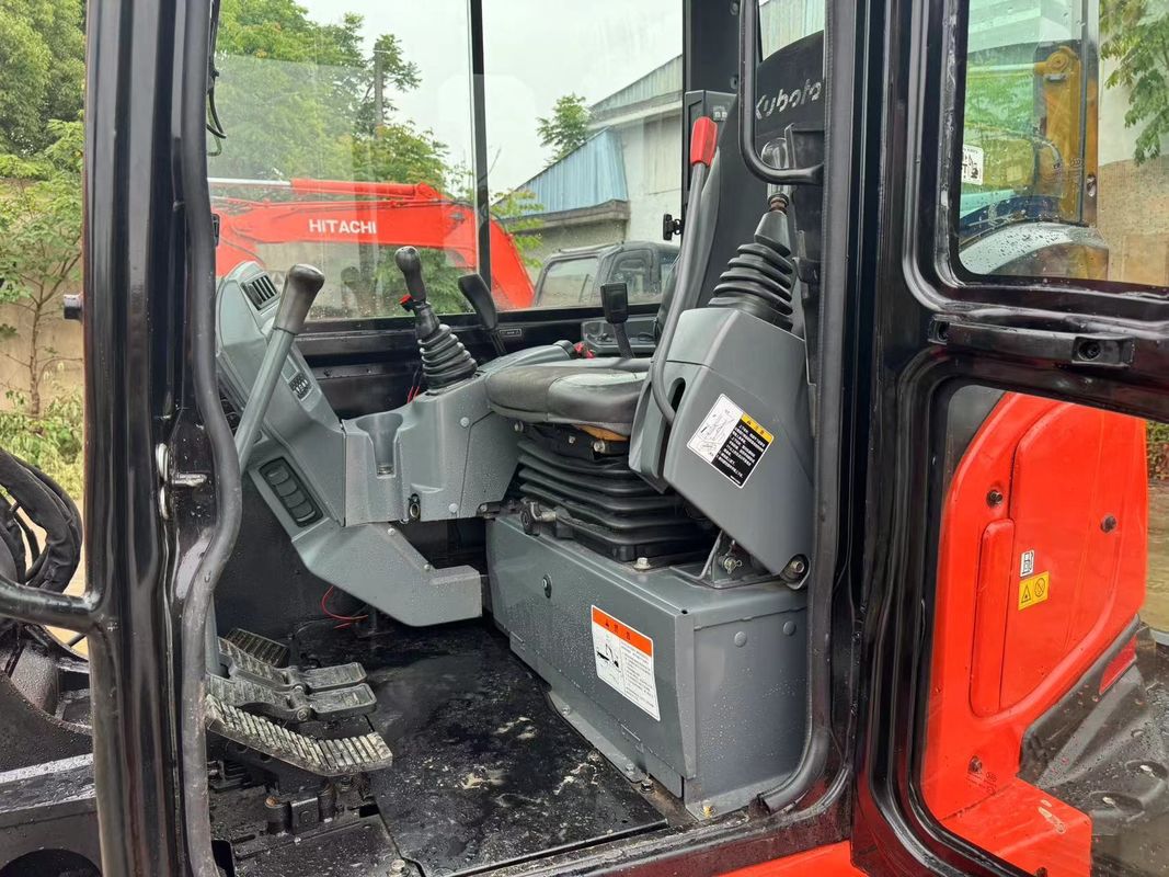 कम कीमत इस्तेमाल किया खुदाई 6.5Ton हाइड्रोलिक KUBOTA KX165 खुदाई दूसरा हाथ KUBOTA165 खुदाई जापान मूल बिक्री के लिए
