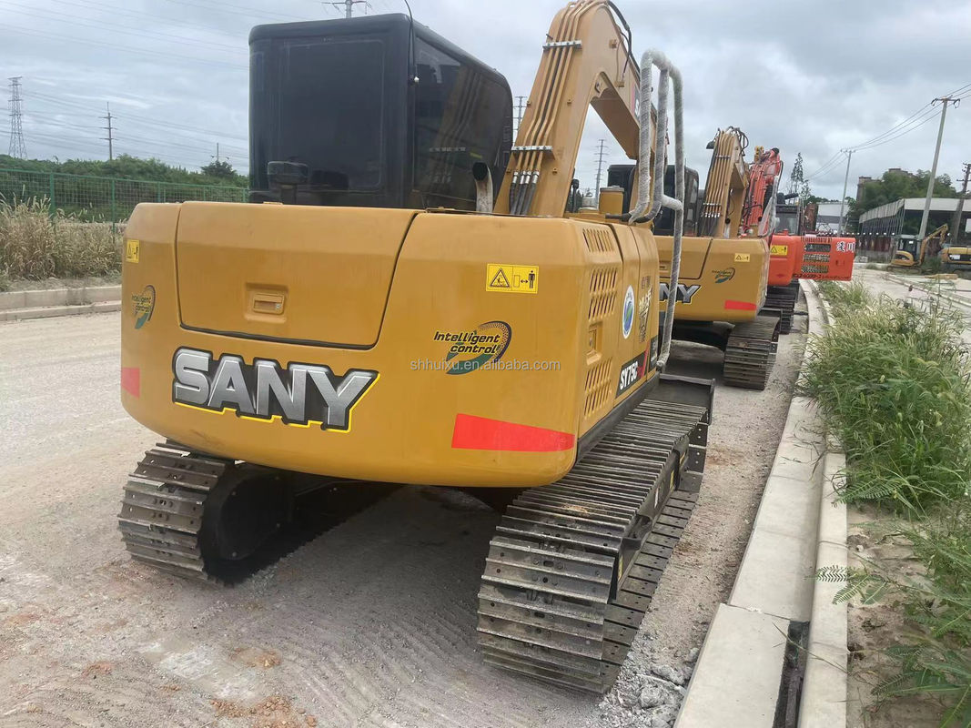 7.5 टन प्रयुक्त Sany Excavator सेकंड हैंड Sany Crawler Excavator Sany75