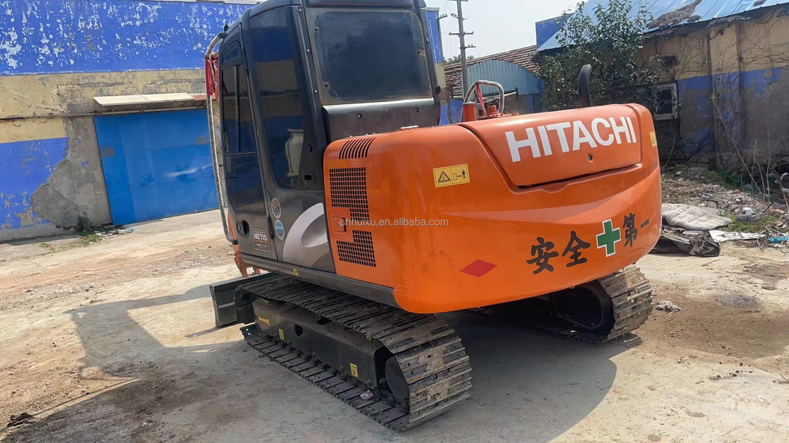6000KG Zx60 प्रयुक्त हिताची खुदाई मूल रंग प्रयुक्त हिताची मिनी खुदाई