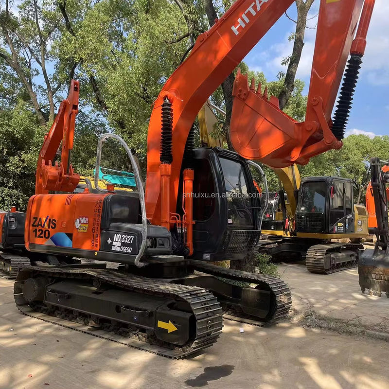 इस्तेमाल किया जापान ब्रांड खुदाई Hitachi Zx120 Hitachi Zx130 12.2 टन 0.52m3 बाल्टी क्षमता
