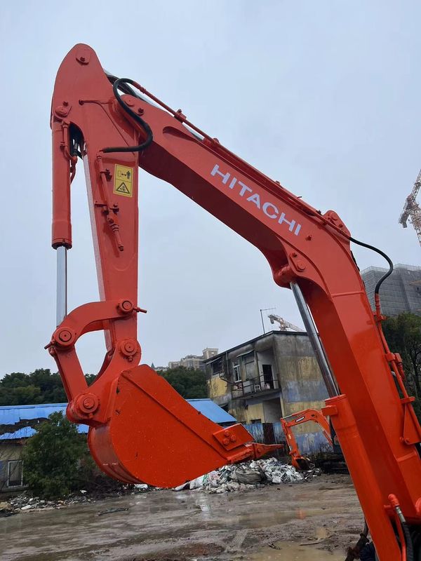 5500 किलोग्राम प्रयुक्त मिनी खुदाई मशीन हिताची Zx50u सेकंड हैंड खुदाई मशीन मूल रंग