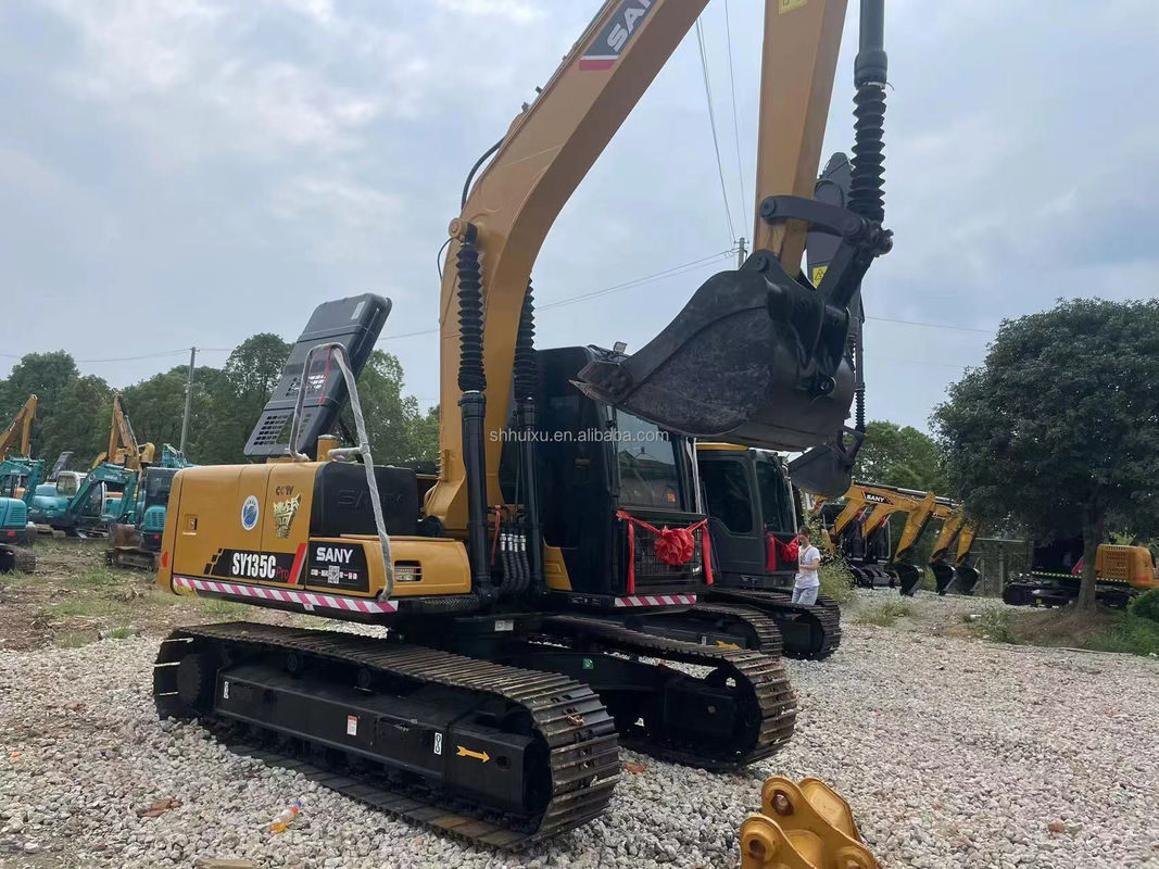मूल पेंट इस्तेमाल किया गया Sany Excavator Sany 135 13 टन 13000KG SANY 135C