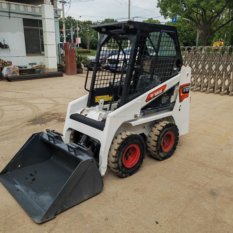 बहुक्रियाशील प्रयुक्त स्किड स्टीयर लोडर BOBCAT S70 Doosan Bobcat 1 टन सेकंड हैंड मिनी लोडर